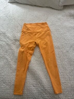 Beyond Yoga Mango Pop Heather Spacedye Leggings